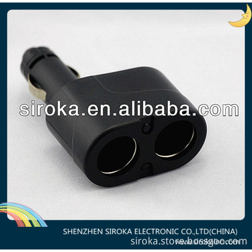 Hot Sell Dual DC 12V Car Cigarette Lighter Charger